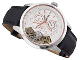 Fossil Townsman Twist Multifunction White Dial Black Leather Strap Watch for Men - ME1164 Authentic Buy Shop Now