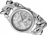 Michael Kors Runway Twist Silver Dial Silver Stainless Steel Strap Watch for Women - MK3149 Authentic Buy Shop Now