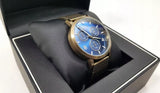 Hugo Boss Spirit Blue Dial Grey Mesh Bracelet Watch for Men - 1513693 Authentic Buy Shop Now