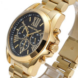 Michael Kors Bradshaw Black Dial Gold Steel Strap Watch for Women - MK5739 Authentic Buy Shop Now