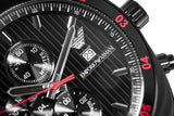Emporio Armani Sportivo Chronograph Black Dial Red Leather Strap Watch For Men - AR5918 Authentic Buy Shop Now