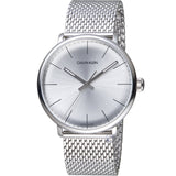 Calvin Klein White Dial Silver Mesh Bracelet Watch for Women - K8M21126 Authentic Buy Shop Now