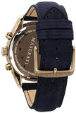 Maserati Traguardo Chronograph Grey Dial Leather Strap Men's Watch - R8871612016 Authentic Buy Shop Now