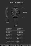 Emporio Armani Renato Chronograph Black Dial Black Nylon Strap Watch For Men - AR11457 Authentic Buy Shop Now