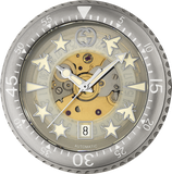 Gucci Dive Automatic Transparent Dial White Rubber Strap Watch For Men - YA136343 Authentic Buy Shop Now
