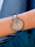 Guess Solstice Diamonds Silver Dial Silver Steel Strap Watch for Women - GW0403L1 Authentic Buy Shop Now