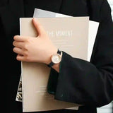 Emporio Armani Rosa Quartz Mother Of Pearl White Dial Black Leather Strap Watch For Women - AR11356 Authentic Buy Shop Now