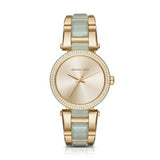 Michael Kors Delray Rose Gold Dial Two Tone Steel Strap Watch for Women - MK4317 Authentic Buy Shop Now
