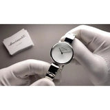Calvin Klein Wavy Silver Dial Silver Steel Strap Watch for Women - K9U23146 Authentic Buy Shop Now