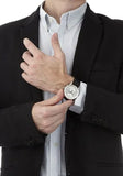 Hugo Boss Jet Silver Dial Black Leather Strap Watch for Men - 1513282 Authentic Buy Shop Now