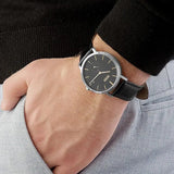 Hugo Boss Corporal Black Dial Black Leather Strap Watch for Men - 1513638 Authentic Buy Shop Now