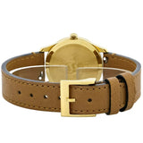 Gucci G Timeless Quartz Silver Dial Brown Leather Strap Watch For Women - YA1265022 Authentic Buy Shop Now
