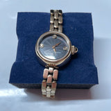 Marc Jacobs Courtney Mother of Pearl Black Dial Gold Steel Strap Watch for Women - MJ3460 Authentic Buy Shop Now