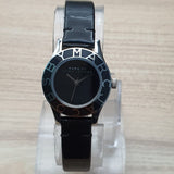 Marc Jacobs Blade Black Dial Black Leather Strap Watch for Women - MBM1082 Authentic Buy Shop Now