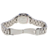 Michael Kors Hunger Stop 100 Series Navy Blue Dial Silver Steel Strap Watch for Women - MK5814 Authentic Buy Shop Now