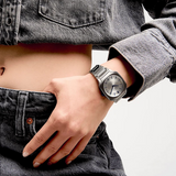 D1 Milano Square Titanium Gray Dial Gray Steel Strap Watch for Men - D1-SQBJ02 Authentic Buy Shop Now