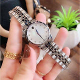 Movado Museum Classic Mother of Pearl Dial Silver Steel Strap Watch For Women - 0606612 Authentic Buy Shop Now