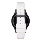 Marc Jacobs Miss Marc Flower White Dial White Silicone Strap Watch for Women - MBM5513 Authentic Buy Shop Now