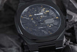 D1 Milano Ultra Thin Two Tone Black Steel Strap Watch for Men - D1-UTBJ31 Authentic Buy Shop Now