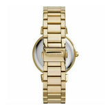 Michael Kors Catlin Black Dial Gold Steel Strap Watch for Women - MK3338 Authentic Buy Shop Now