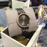 Michael Kors Darci Quartz Grey Dial Grey Steel Strap Watch For Women - MK3432 Authentic Buy Shop Now