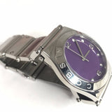 Marc Jacobs Purple Dial Silver Steel Strap Watch for Women - MBM3032 Authentic Buy Shop Now