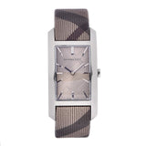 Burberry The Pioneer Grey Dial Leather Strap Watch for Women - BU9504 Authentic Buy Shop Now