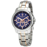 Maserati Successo Chronograph 44mm Stainless Steel Watch For Men - R8873621008 Authentic Buy Shop Now