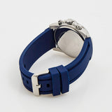 Guess Commander Blue Dial Blue Rubber Strap Watch for Men - GW0211G1 Authentic Buy Shop Now