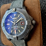 Breitling Avenger Blackbird 44mm Black Dial Black Nylon Strap Watch for Men - V1731110/BD74/109W/M20BASA.1 Authentic Buy Shop Now