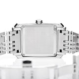 Burberry Heritage Diamond White Dial Silver Stainless Steel Strap Watch for Women - BU1583 Authentic Buy Shop Now