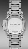 Burberry The Britain Diamonds Mother of Pearl Dial Silver Steel Strap Watch for Women - BBY1804 Authentic Buy Shop Now