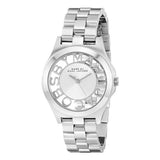 Marc Jacobs Henry White Dial Silver Steel Strap Watch for Women - MBM3291 Authentic Buy Shop Now