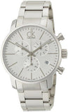 Calvin Klein City White Dial Silver Steel Strap Watch for Men - K2G27146 Authentic Buy Shop Now