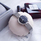 Calvin Klein Firm Black Dial Silver Mesh Bracelet Watch for Women - K3N23121 Authentic Buy Shop Now