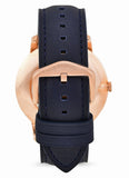 Fossil The Minimalist Slim White Dial Blue Leather Strap Watch for Men - FS5371 Authentic Buy Shop Now