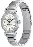 Coach Madison White Dial Silver Steel Strap Watch for Women - 14502396 Authentic Buy Shop Now