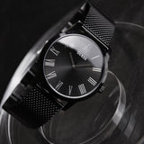 Guess Richmond Black Dial Black Mesh Bracelet Watch for Men - W1263G3 Authentic Buy Shop Now