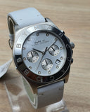 Marc Jacobs Blade White Dial White Leather Strap Watch for Women - MBM1187 Authentic Buy Shop Now