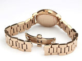 Marc Jacobs Roxy Black Dial Rose Gold Steel Strap Watch for Women - MJ3569 Authentic Buy Shop Now