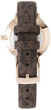 Michael Kors Pyper Quartz Silver Dial Brown Leather Strap Watch for Women - MK1036 Authentic Buy Shop Now