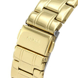 Guess Sparkler Diamonds Black Dial Gold Steel Strap Watch for Women - GW0111L2 Authentic Buy Shop Now