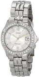 Guess Water Pro Diamonds Silver Dial Silver Steel Strap Watch For Women - G75511M Authentic Buy Shop Now