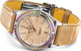 Breitling Chronomat Automatic 36 South Sea Brown Dial Brown Leather Strap Watch for Women - A10380611A1P1 Authentic Buy Shop Now