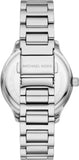 Michael Kors Sage Three-Hand White Dial Silver Steel Strap Watch for Women - MK4807 Authentic Buy Shop Now