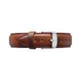 Daniel Wellington Dapper St Mawes White Dial Brown Leather Strap Watch For Women - DW00100095 Authentic Buy Shop Now