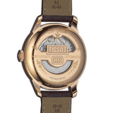 Tissot Le Locle Powermatic 80 Silver Dial Brown Leather Strap Watch For Men - T006.407.36.033.00 Authentic Buy Shop Now