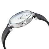 Calvin Klein Sight Silver Dial Black Leather Strap Watch for Men - K1S21120 Authentic Buy Shop Now