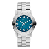 Marc Jacobs Amy Blue Dial Silver Steel Strap Watch for Women - MBM3274 Authentic Buy Shop Now