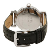 Coach Madison White Dial Black Leather Strap Watch for Women - 14502399 Authentic Buy Shop Now